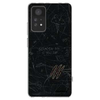 Picasee Xiaomi Redmi Note 11 Pro Hülle - Transparentes Silikon - SCRATCH
