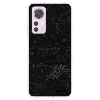 Picasee Xiaomi 12 Hülle - Transparentes Silikon - SCRATCH