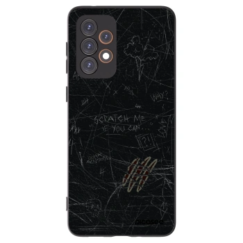 Picasee Samsung Galaxy A33 5G A336 Hülle - Schwarzes Silikon - SCRATCH