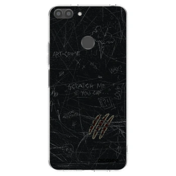 Picasee Huawei P Smart Hülle - Transparentes Silikon - SCRATCH