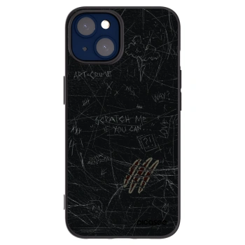 Picasee Apple iPhone 14 Hülle - Schwarzes Silikon - SCRATCH