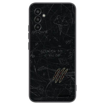 Picasee Samsung Galaxy M13 M135F Hülle - Schwarzes Silikon - SCRATCH