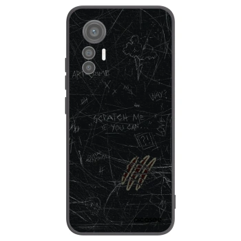Picasee Xiaomi 12 Lite Hülle - Schwarzes Silikon - SCRATCH