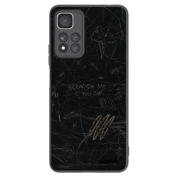 Picasee Xiaomi Redmi Note 11 Pro+ 5G Hülle - Schwarzes Silikon - SCRATCH