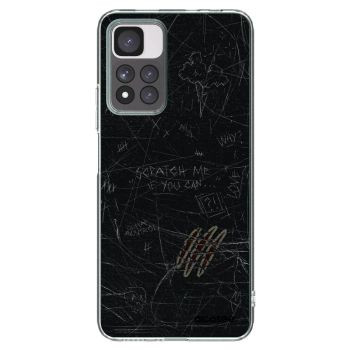 Picasee Xiaomi Redmi Note 11 Pro+ 5G Hülle - Transparentes Silikon - SCRATCH