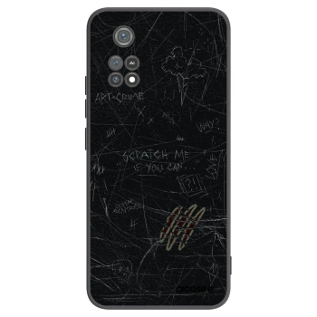 Picasee Xiaomi Poco M4 Pro Hülle - Schwarzes Silikon - SCRATCH