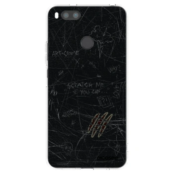 Picasee Xiaomi Redmi A1 Hülle - Transparentes Silikon - SCRATCH