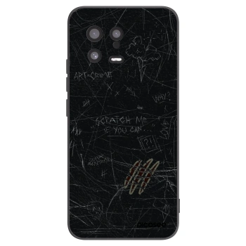 Picasee Xiaomi 13 Hülle - Schwarzes Silikon - SCRATCH