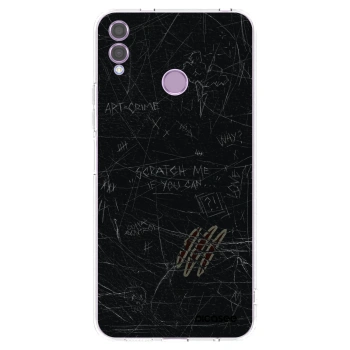 Picasee Honor 8X Hülle - Transparentes Silikon - SCRATCH