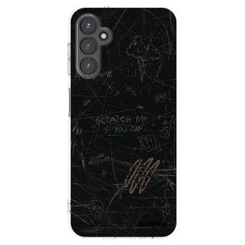 Picasee Samsung Galaxy A14 4G A145R Hülle - Transparentes Silikon - SCRATCH