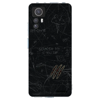 Picasee Xiaomi Redmi Note 12S Hülle - Transparentes Silikon - SCRATCH