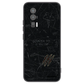Picasee Xiaomi Poco F5 Pro 5G Hülle - Schwarzes Silikon - SCRATCH