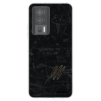 Picasee Xiaomi Poco F5 Pro 5G Hülle - Transparentes Silikon - SCRATCH