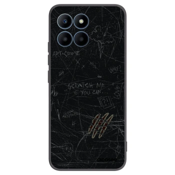 Picasee Honor 70 Lite Hülle - Schwarzes Silikon - SCRATCH