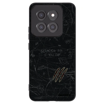 Picasee Xiaomi 14 Pro Hülle - Schwarzes Silikon - SCRATCH