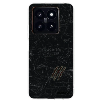 Picasee Xiaomi 14 Pro Hülle - Transparentes Silikon - SCRATCH