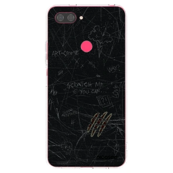 Picasee Xiaomi Mi 8 Lite Hülle - Transparentes Silikon - SCRATCH