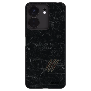 Picasee Xiaomi Redmi 13C 4G Hülle - Schwarzes Silikon - SCRATCH