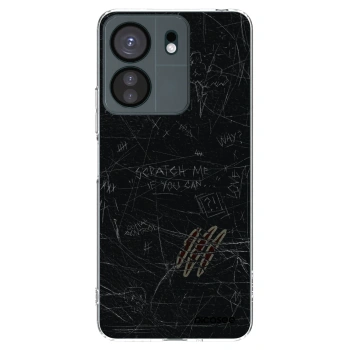 Picasee Xiaomi Redmi 13C 4G Hülle - Transparentes Silikon - SCRATCH