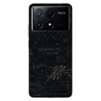 Picasee Xiaomi Poco X6 Pro Hülle - Transparentes Silikon - SCRATCH