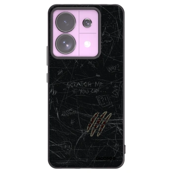 Picasee Xiaomi Redmi Note 13 Pro 5G Hülle - Schwarzes Silikon - SCRATCH