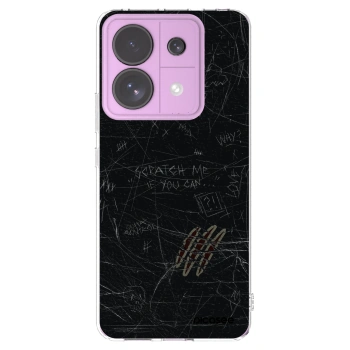 Picasee Xiaomi Redmi Note 13 Pro 5G Hülle - Transparentes Silikon - SCRATCH