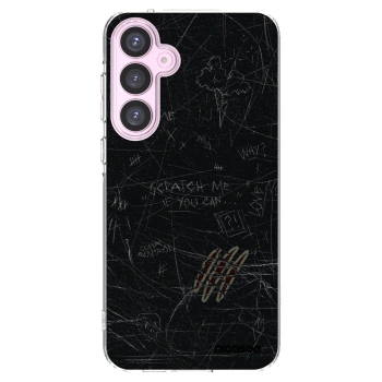 Picasee Samsung Galaxy A55 5G A556B Hülle - Transparentes Silikon - SCRATCH