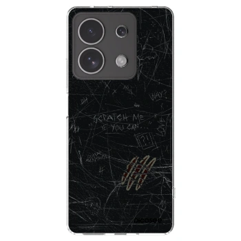 Picasee Xiaomi Redmi Note 13 4G Hülle - Transparentes Silikon - SCRATCH