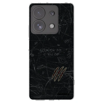 Picasee Xiaomi Redmi Note 13 Pro 4G Hülle - Transparentes Silikon - SCRATCH