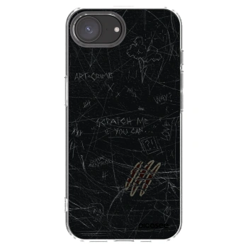 Picasee Apple iPhone 16e Hülle - Transparentes Silikon - SCRATCH