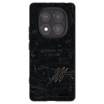 Picasee Xiaomi Redmi Note 14 Pro 5G Hülle - Schwarzes Silikon - SCRATCH