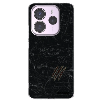 Picasee Xiaomi Redmi Note 14 5G Hülle - Transparentes Silikon - SCRATCH