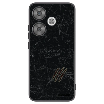 Picasee Xiaomi Poco F6 Hülle - Schwarzes Silikon - SCRATCH