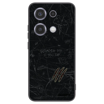 Picasee Xiaomi Redmi Note 14S Hülle - Schwarzes Silikon - SCRATCH