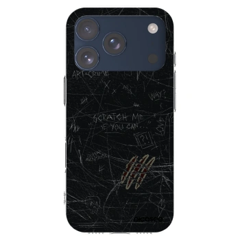 Picasee Apple iPhone 17 Pro Hülle - Transparentes Silikon - SCRATCH