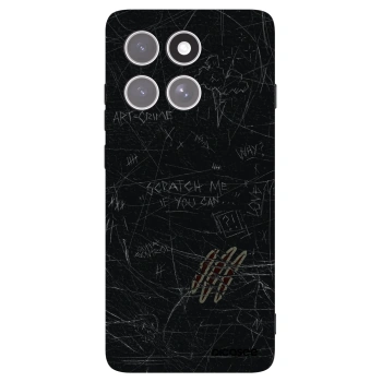 Picasee Motorola Edge 60 Pro Hülle - Schwarzes Silikon - SCRATCH