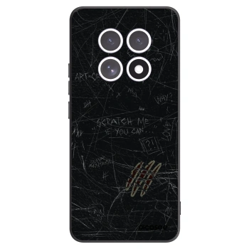 Picasee Xiaomi Redmi Note 15 Hülle - Schwarzes Silikon - SCRATCH
