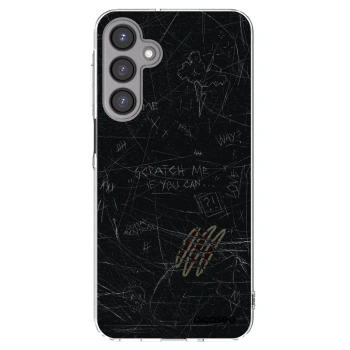 Picasee Samsung Galaxy A16 4G Hülle - Transparentes Silikon - SCRATCH