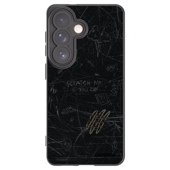 Picasee Samsung Galaxy S26 Hülle - Schwarzes Silikon - SCRATCH