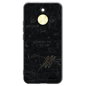 Picasee Honor Magic8 Lite 5G Hülle - Schwarzes Silikon - SCRATCH