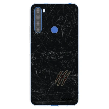 Picasee Xiaomi Redmi Note 8T Hülle - Transparentes Silikon - SCRATCH