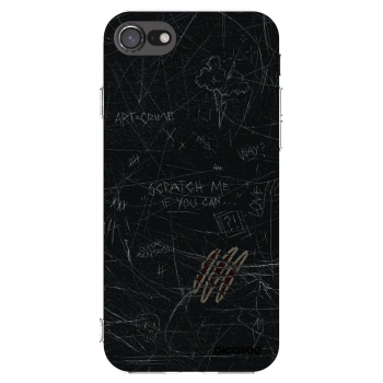 Picasee Apple iPhone SE 2020 Hülle - Transparentes Silikon - SCRATCH