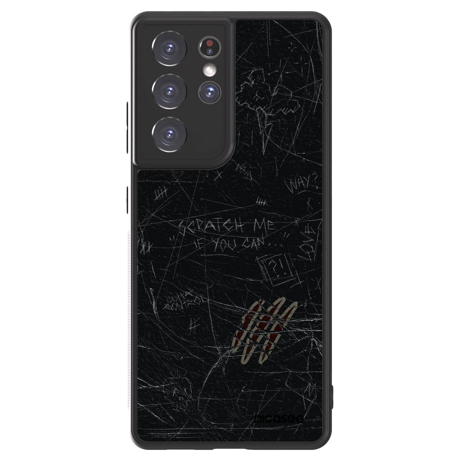 Picasee ULTIMATE CASE für Samsung Galaxy S21 Ultra 5G G998B - SCRATCH