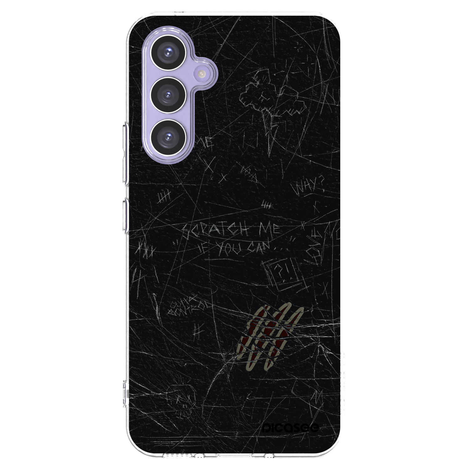 Picasee Samsung Galaxy A54 5G A546B Hülle - Transparentes Silikon - SCRATCH
