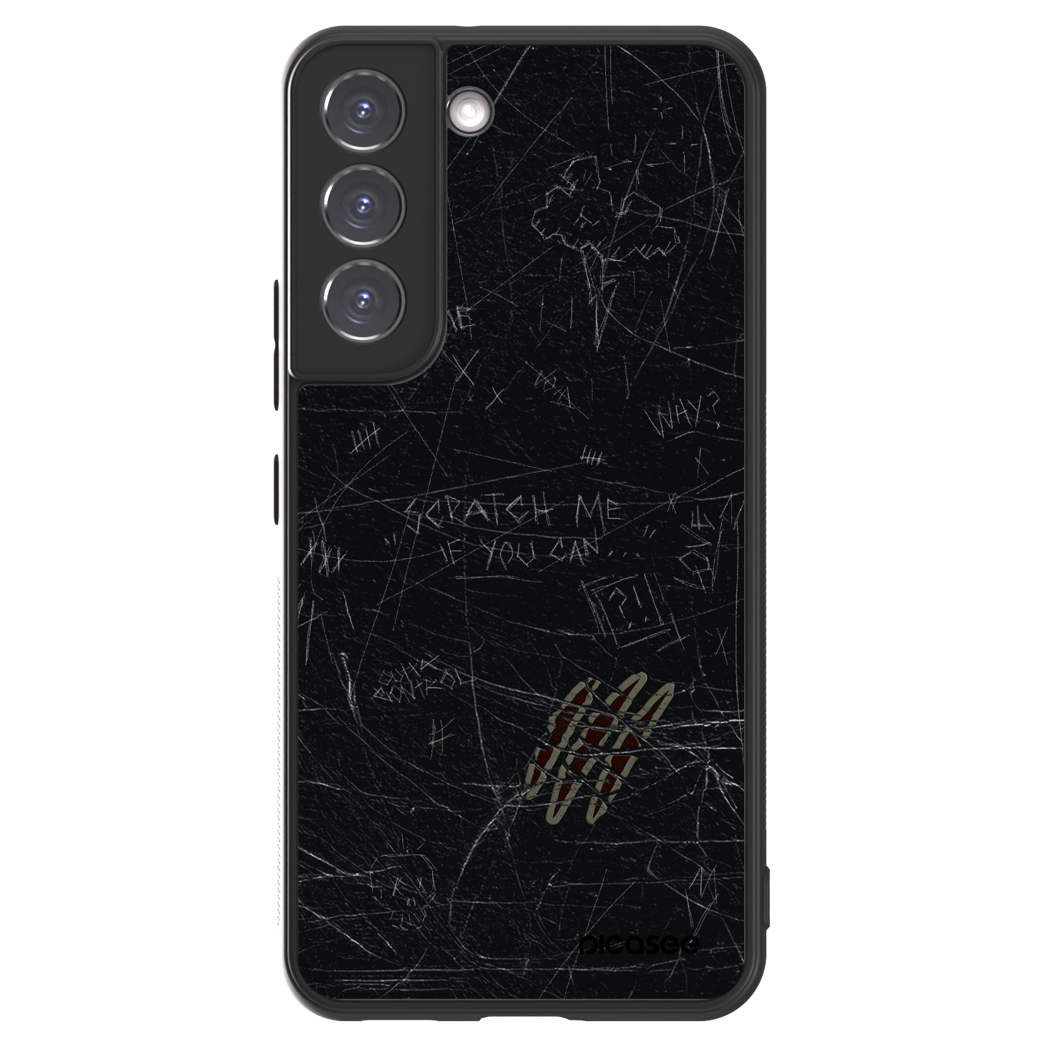 Picasee ULTIMATE CASE PowerShare für Samsung Galaxy S22 5G - SCRATCH