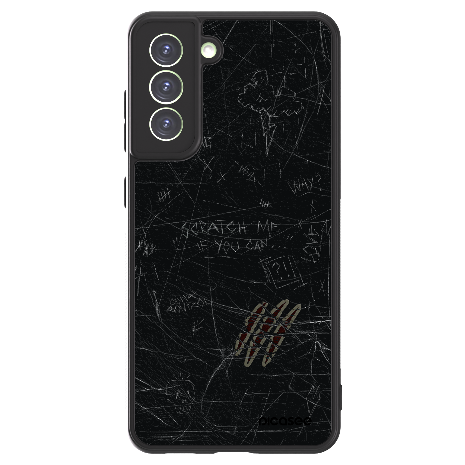 Picasee ULTIMATE CASE PowerShare für Samsung Galaxy S21 FE 5G - SCRATCH