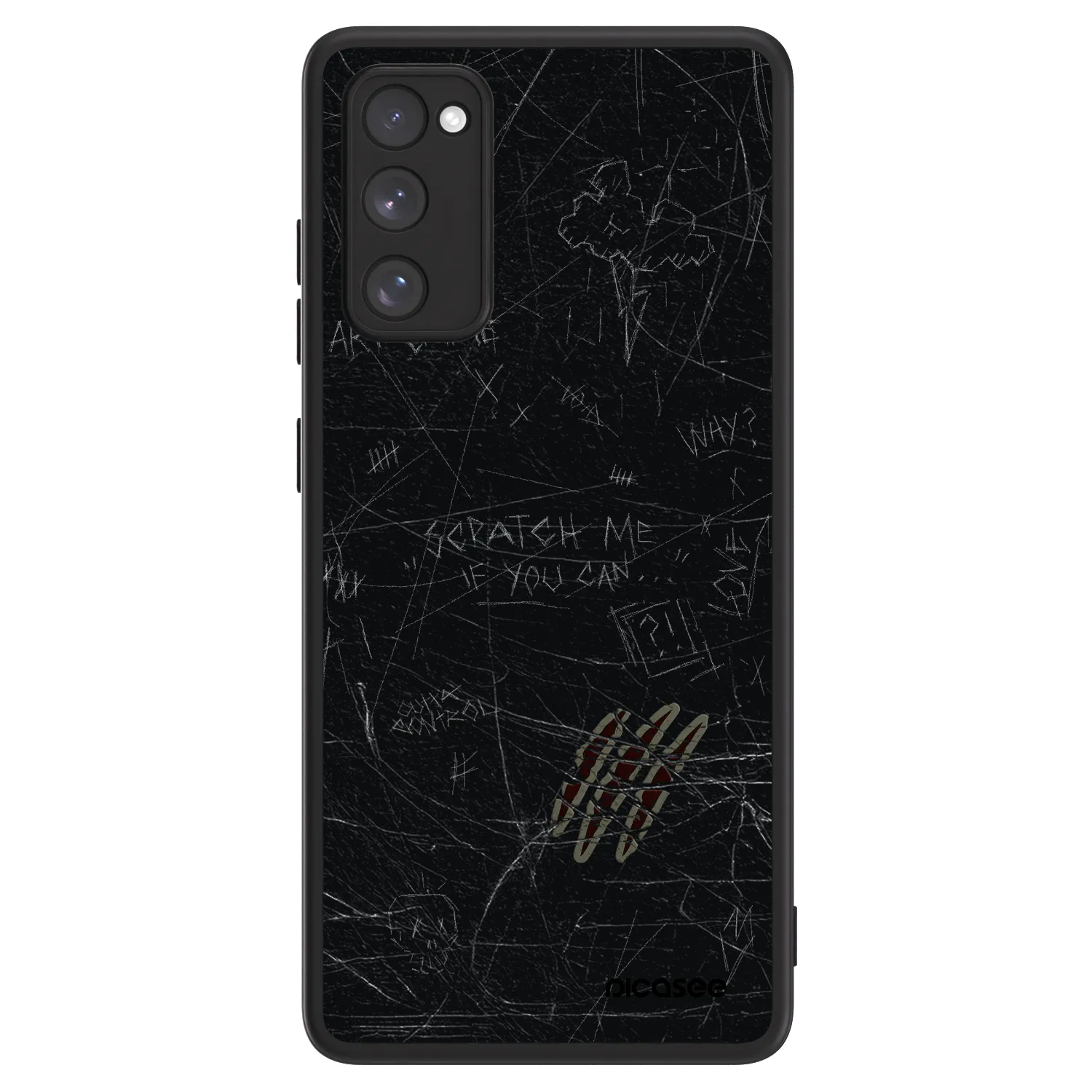 Picasee ULTIMATE CASE PowerShare für Samsung Galaxy S20 FE - SCRATCH