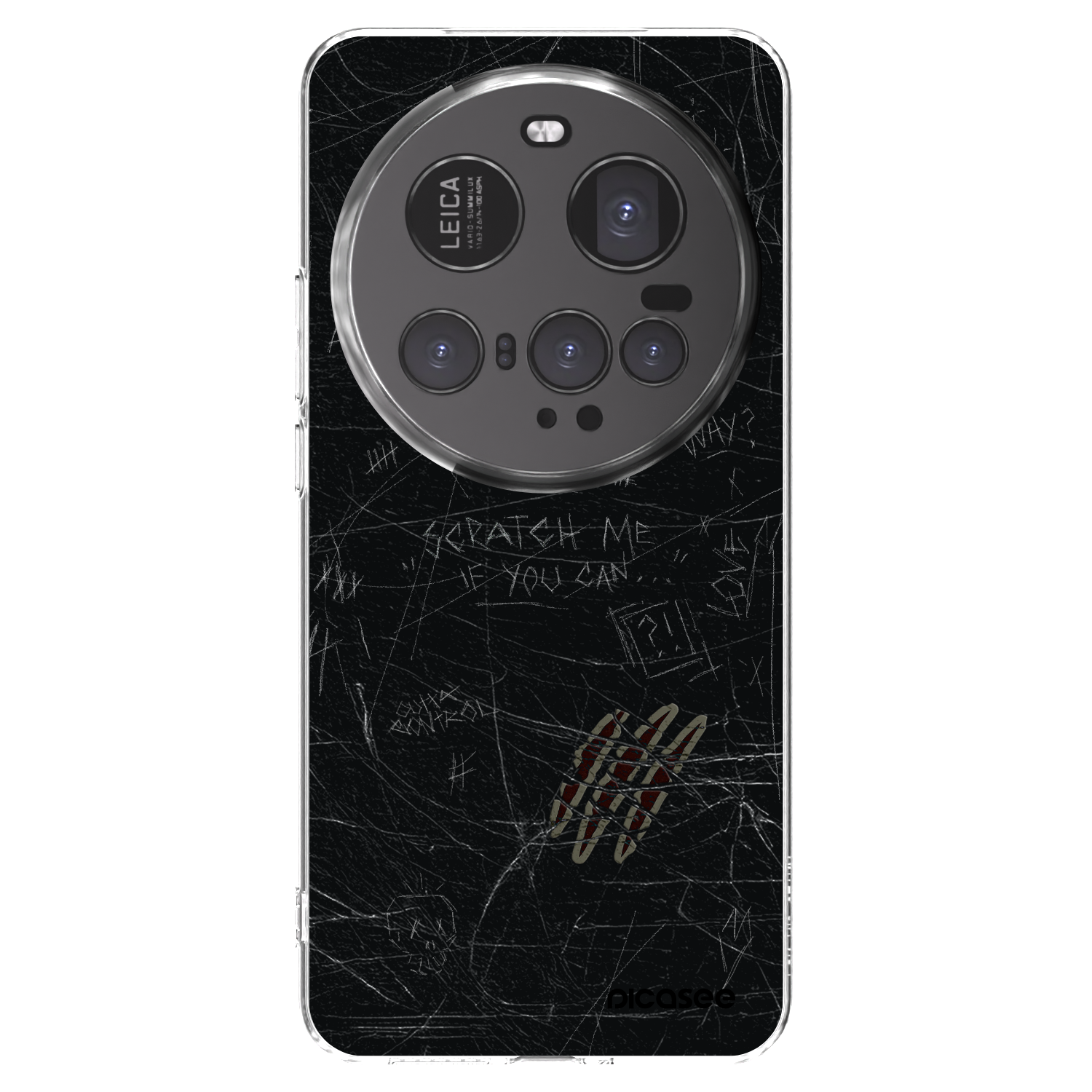 Picasee Xiaomi 15 Ultra Hülle - Transparentes Silikon - SCRATCH