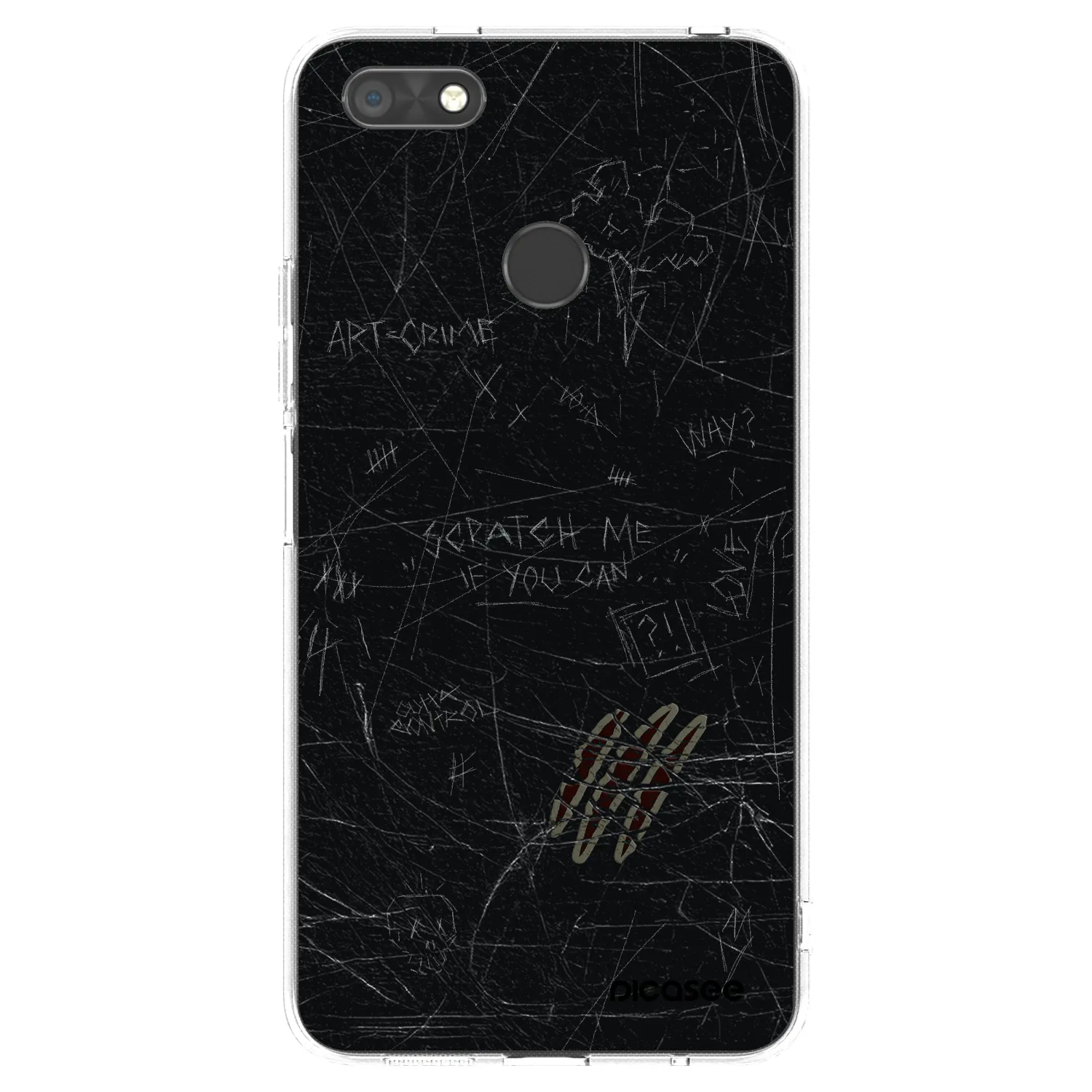 Picasee Huawei P9 Lite Mini Hülle - Transparentes Silikon - SCRATCH