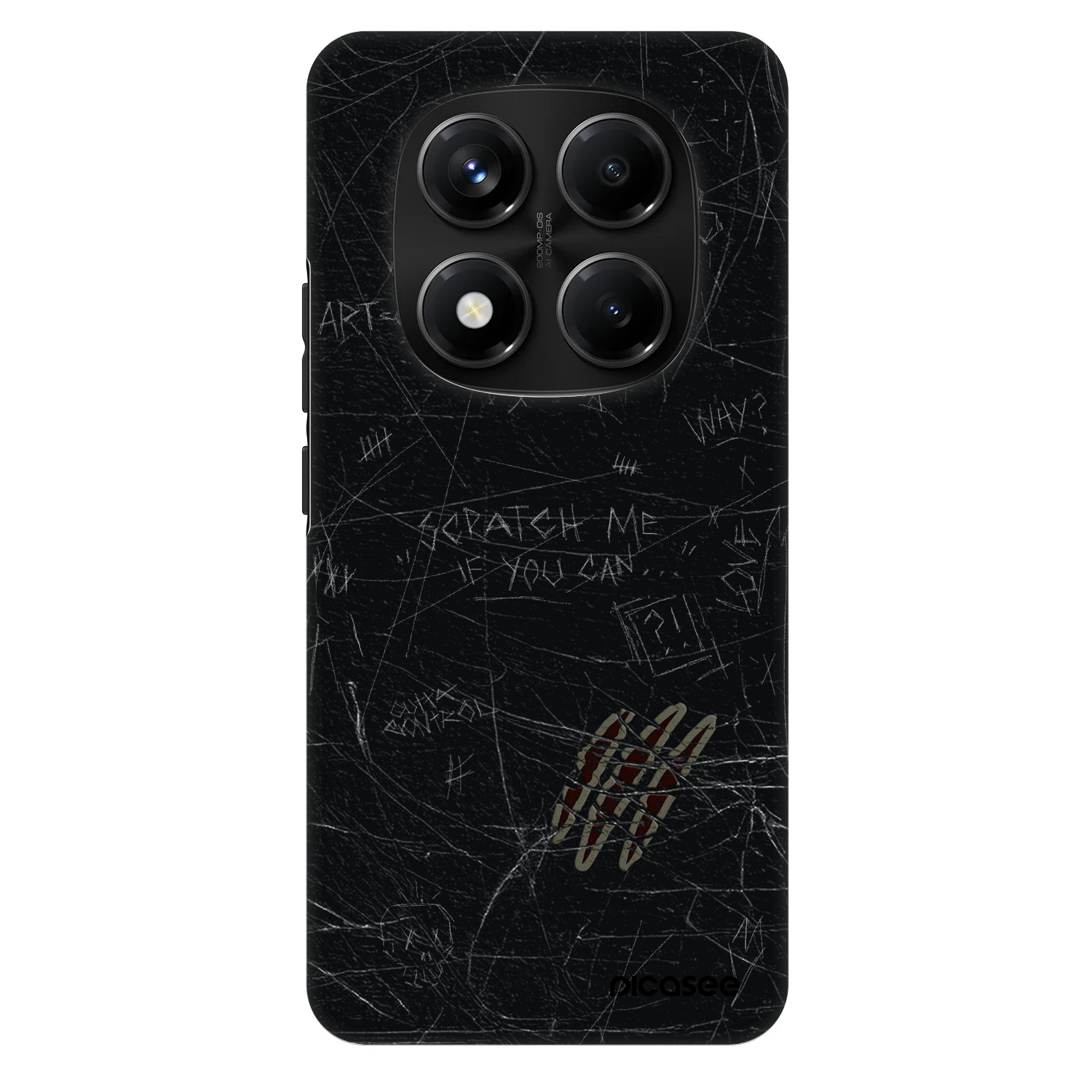 Picasee Fashion Case für Xiaomi Redmi Note 14 Pro+ 5G - SCRATCH